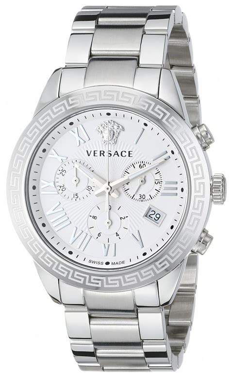 silver versace watch men& 39|men versace watches on sale.